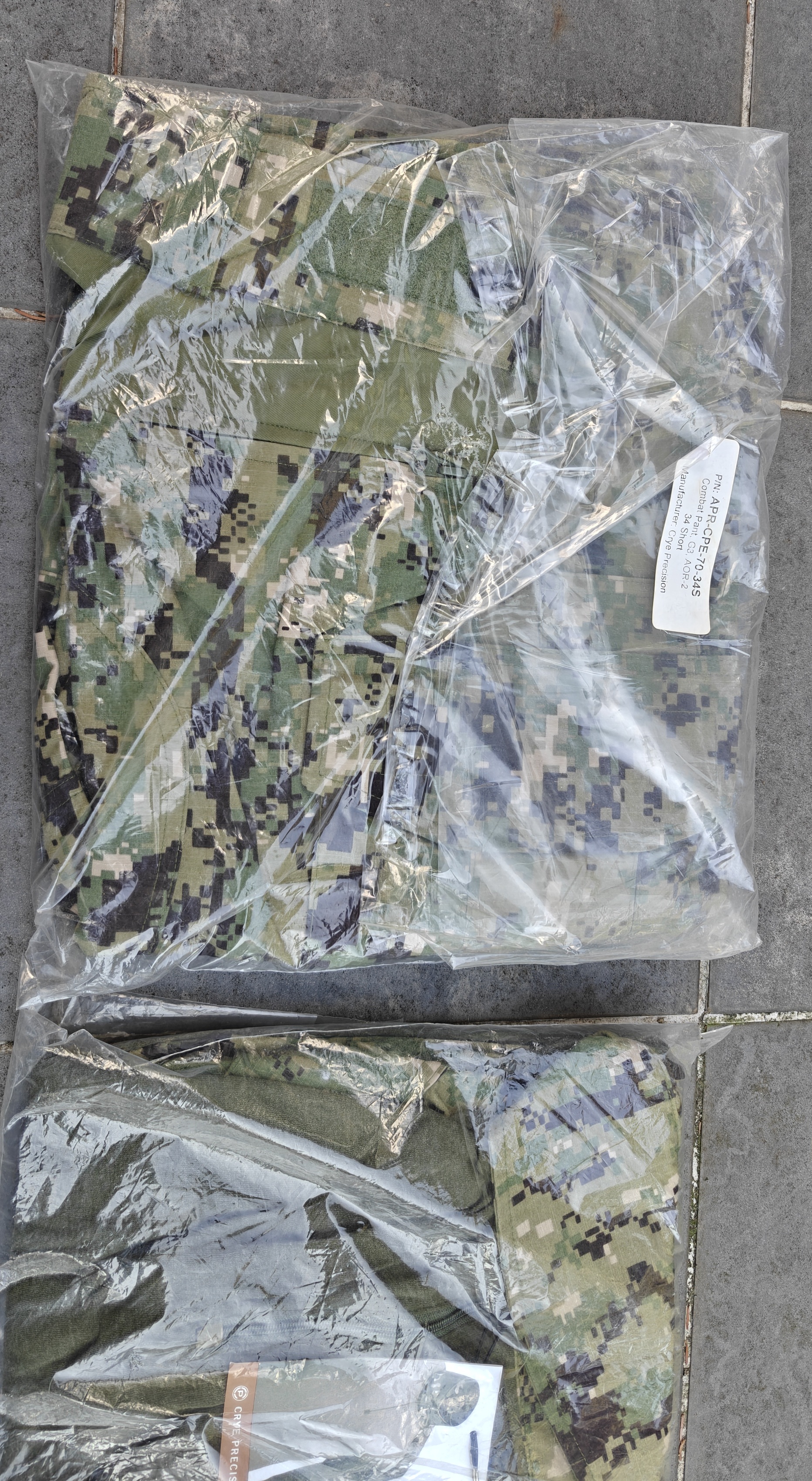 Crye Precision Combat Pants G3 34S AOR2 DEVGRU/NAVY SEALS